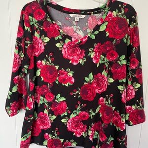 The Pioneer Woman Floral Top Size M